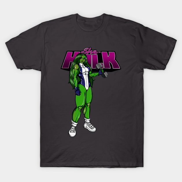 She-Hulk T-Shirt by MauryAraya316